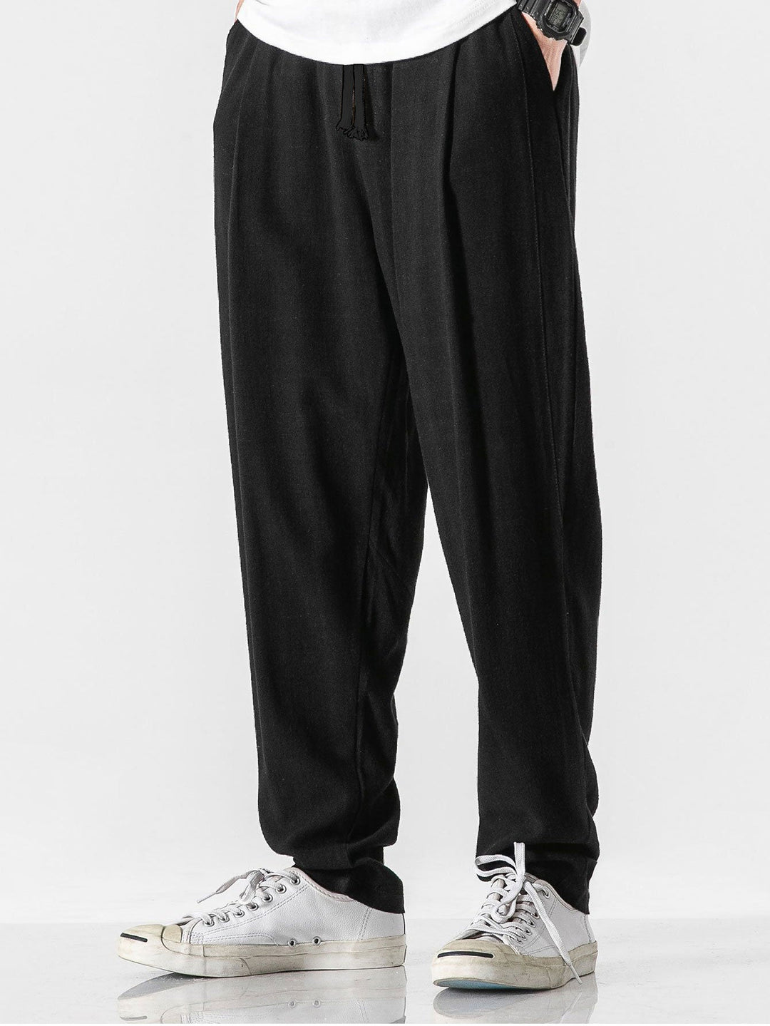ALESSANDRO | Pantalón Relaxed de Lino y Algodón