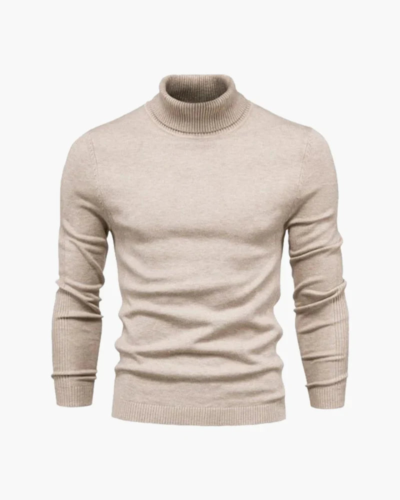 CIPRÉS | Suéter de Cuello Alto en Lana Merino