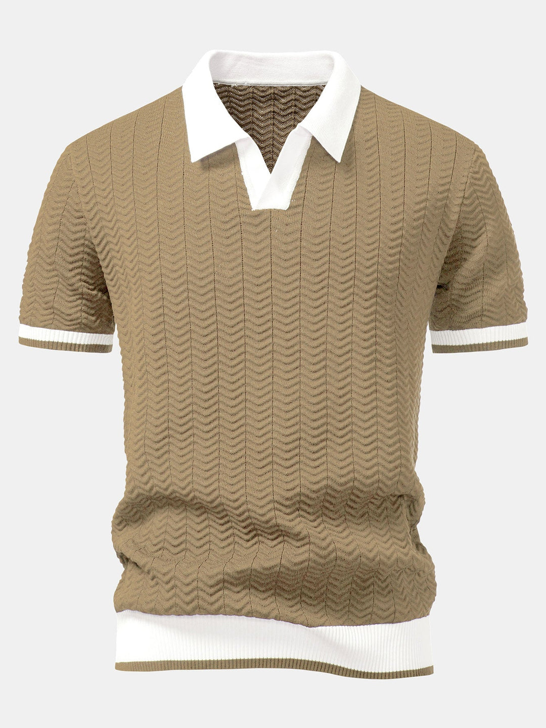 LINO | Polo de Punto en Algodón Estructurad