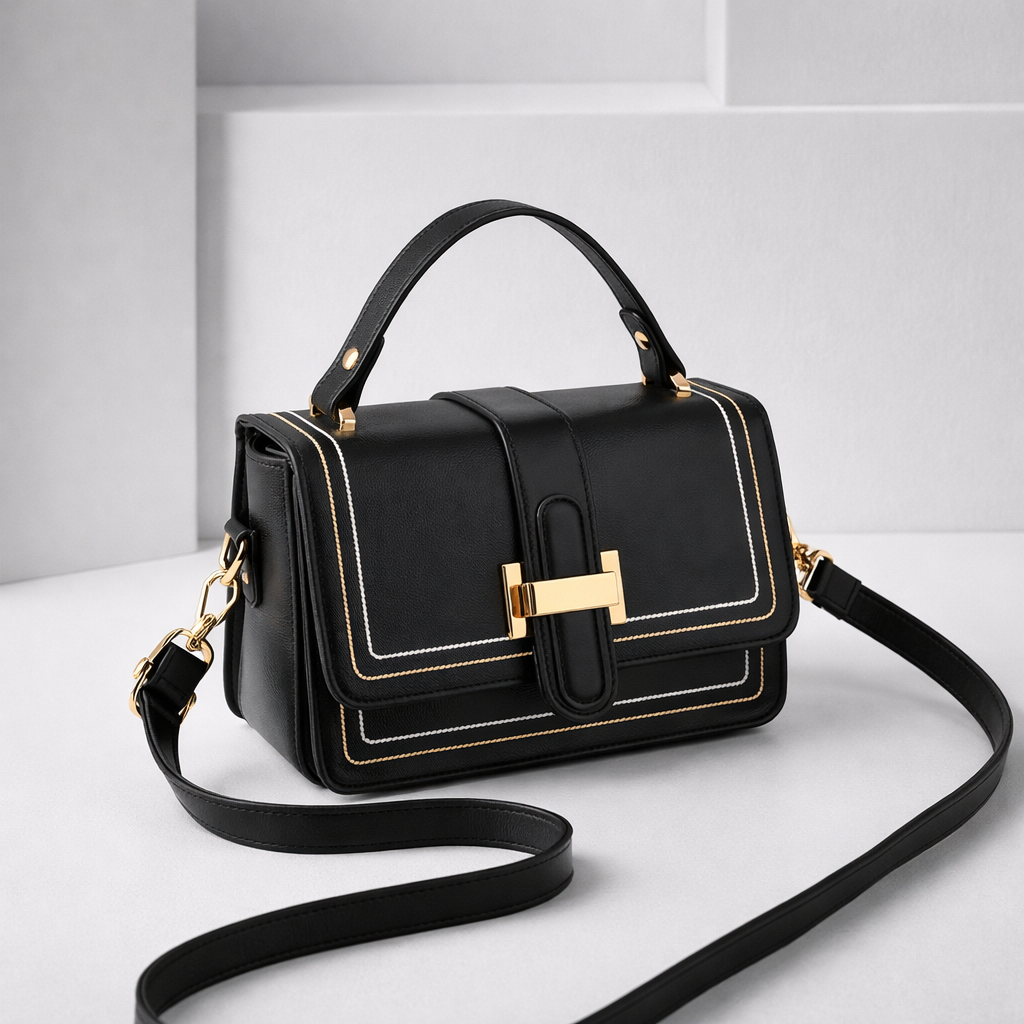 Bolso Verona: Estructura & Contraste"