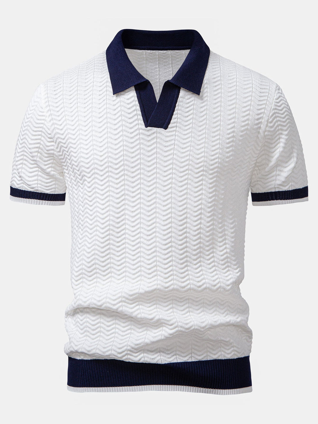 LINO | Polo de Punto en Algodón Estructurad