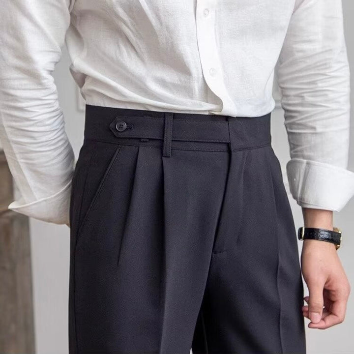 OLIVER | Pantalón de Vestir Estilo Old Money