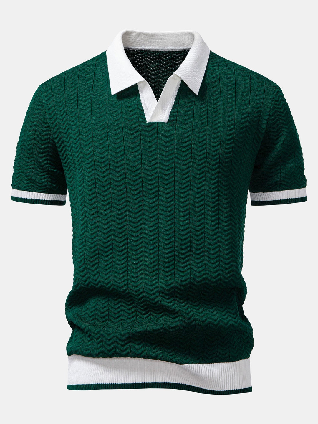 LINO | Polo de Punto en Algodón Estructurad