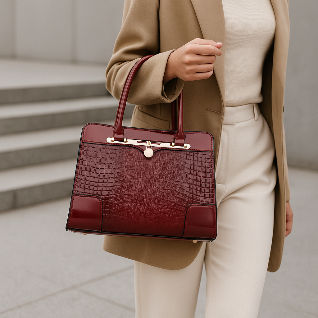 Victoria Emblem Satchel