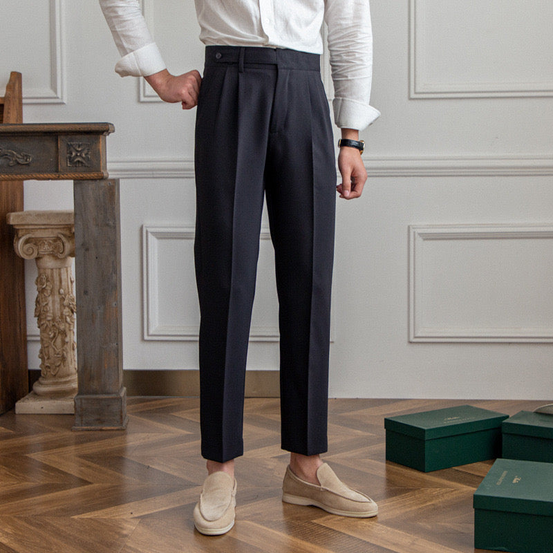 OLIVER | Pantalón de Vestir Estilo Old Money