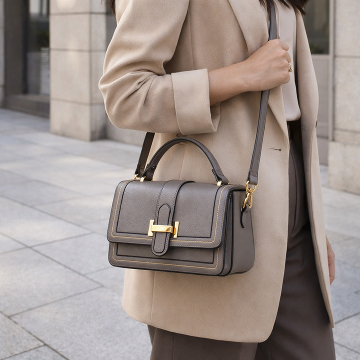 Bolso Verona: Estructura & Contraste"