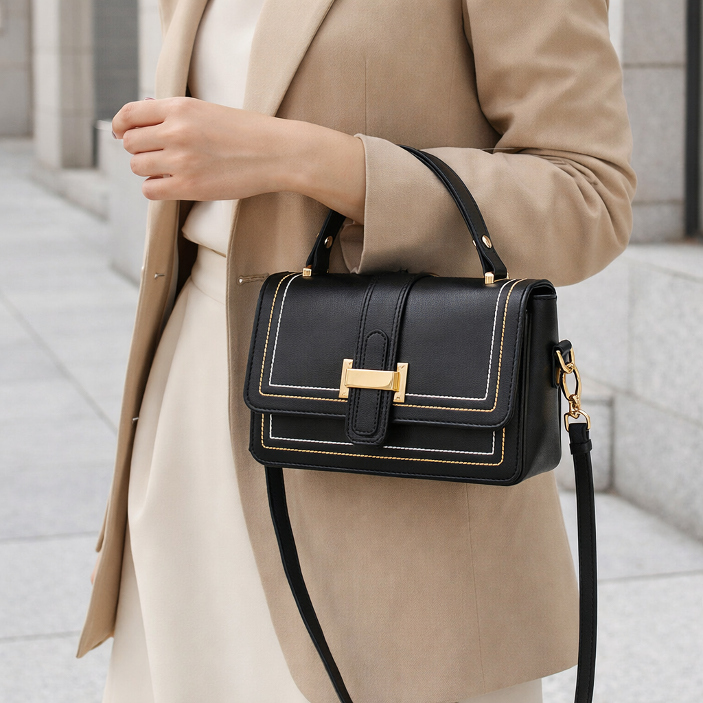 Bolso Verona: Estructura & Contraste"