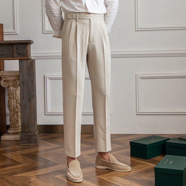 OLIVER | Pantalón de Vestir Estilo Old Money