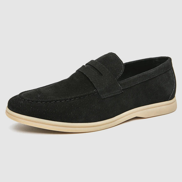 Mocasines de ante Firenze Chic