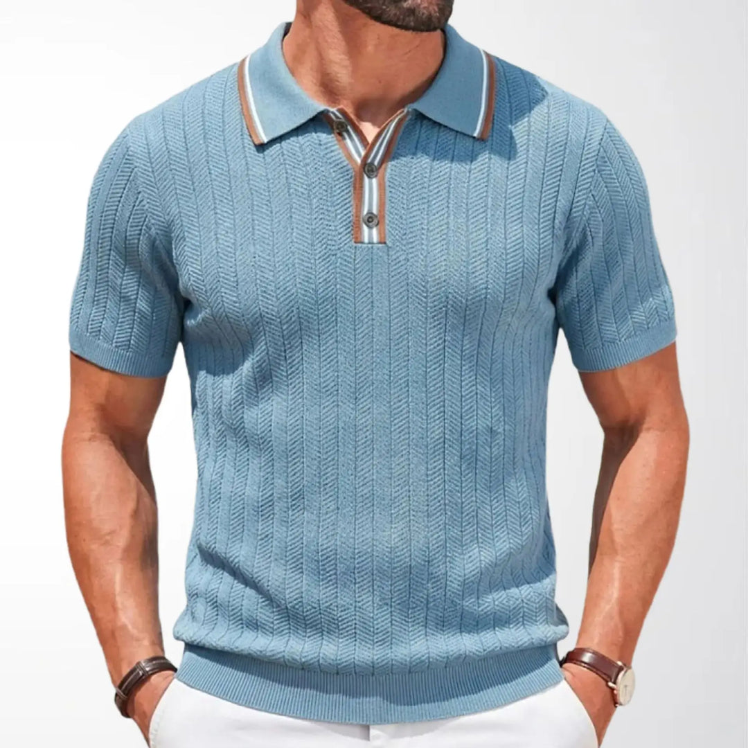 VÉRTICE | Polo de Punto en Espiga Premium