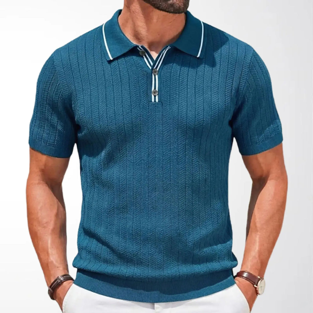 VÉRTICE | Polo de Punto en Espiga Premium