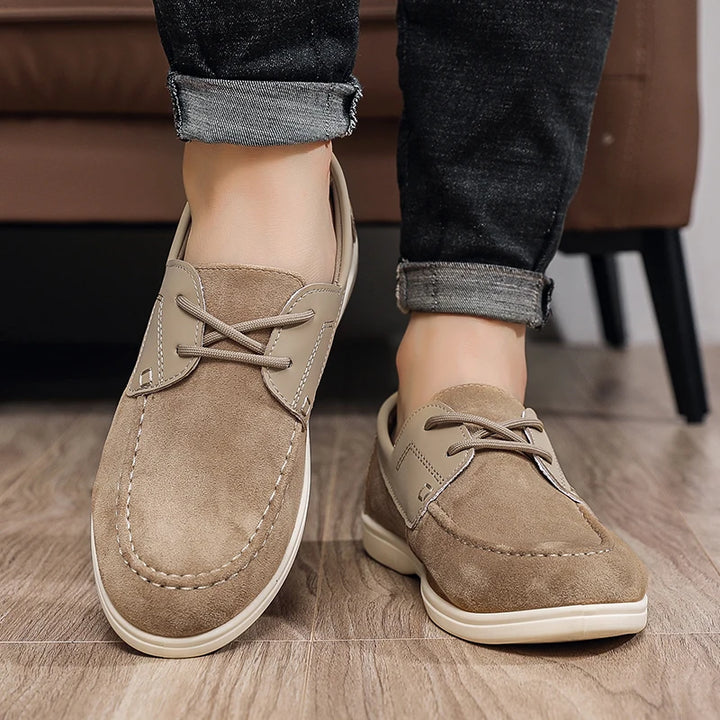 Fashion Breathable Men's Trendy Walking Shoes Fashion Lightweight Comfortable Sports Shoes For Men Soft Anti Slip Casual Flats