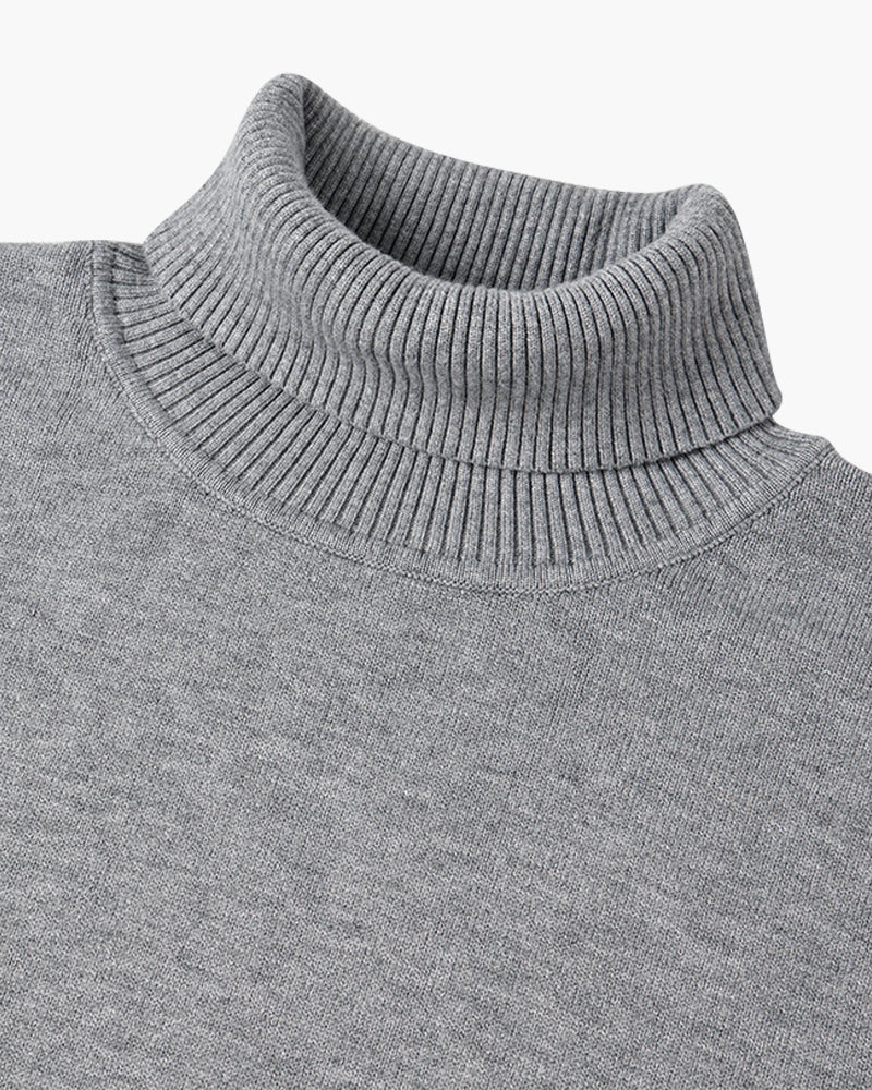 CIPRÉS | Suéter de Cuello Alto en Lana Merino