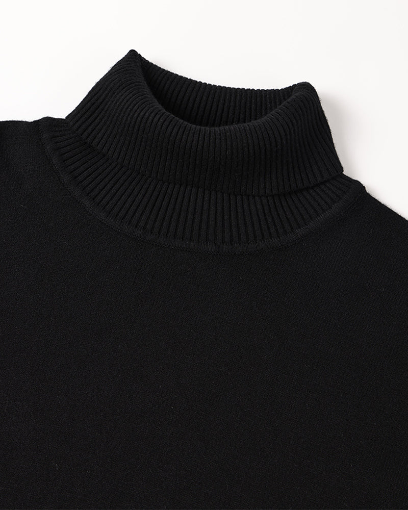 CIPRÉS | Suéter de Cuello Alto en Lana Merino