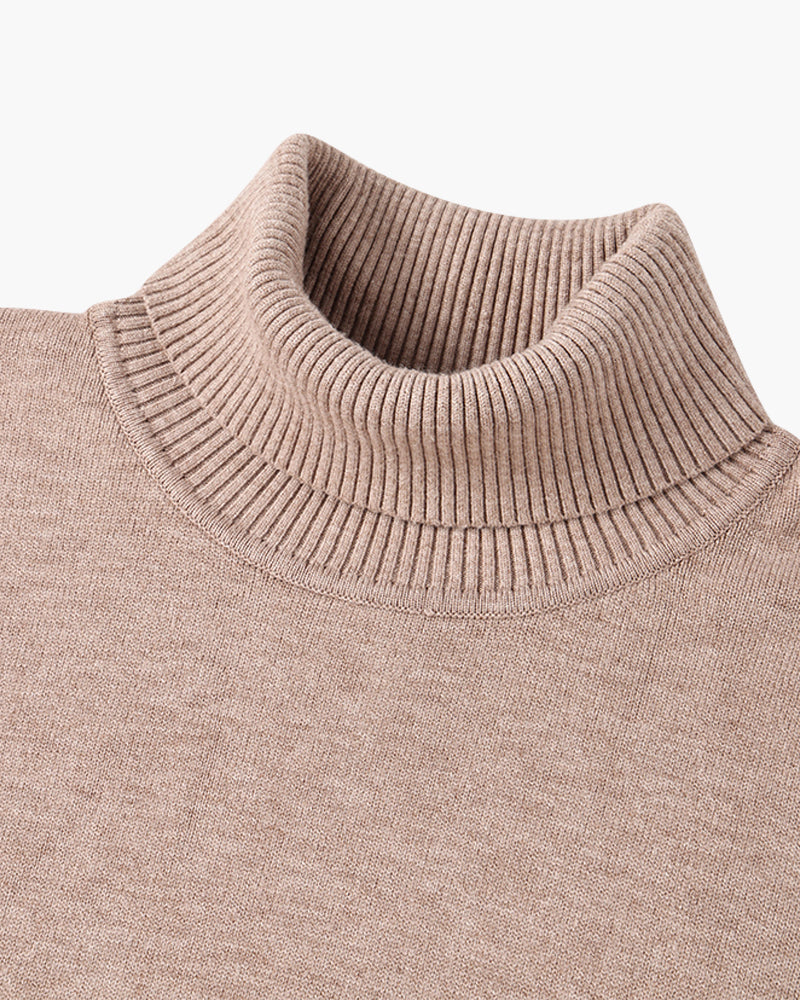CIPRÉS | Suéter de Cuello Alto en Lana Merino