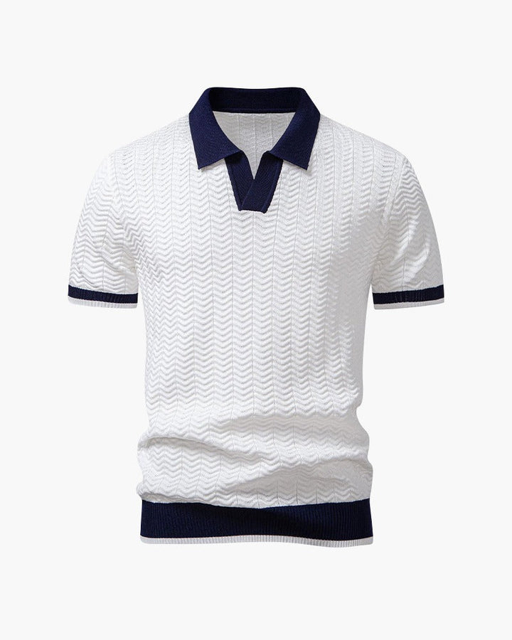LINO | Polo de Punto en Algodón Estructurad