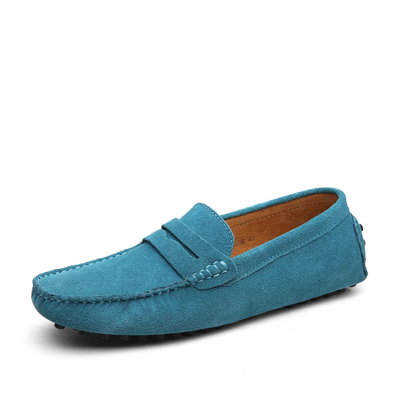 Mocasines casuales de ante